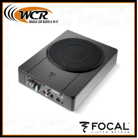 Focal iSub Active 2.1 - 8" Active Underseat Subwoofer With Built In 2-Channel Amplifier