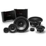 Alpine HDZ-653S Alpine Status Hi-Res 6-1/2″ (16.5cm) 3-Way Slim-Fit Component Speaker Set