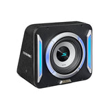 Alpine S2-SB8 S-Series 8” PrismaLink™ Preloaded Subwoofer Wedge Enclosure