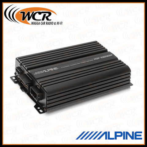 Alpine PDP-E800DSP 8-Channel DSP Digital Amplifier