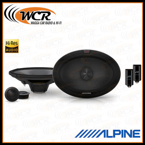 Alpine R-Series R-S69C.2 - 6x9" Component Speakers