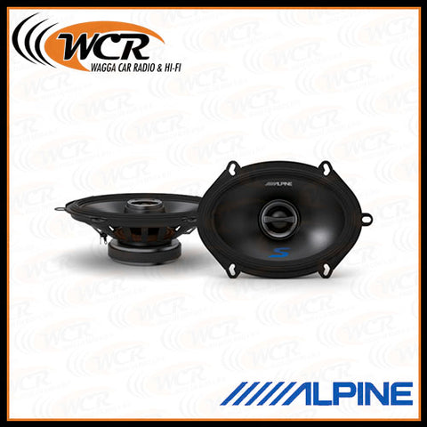 Alpine S-S57 S-Series 5×7 Inch 2-Way Coaxial Speaker