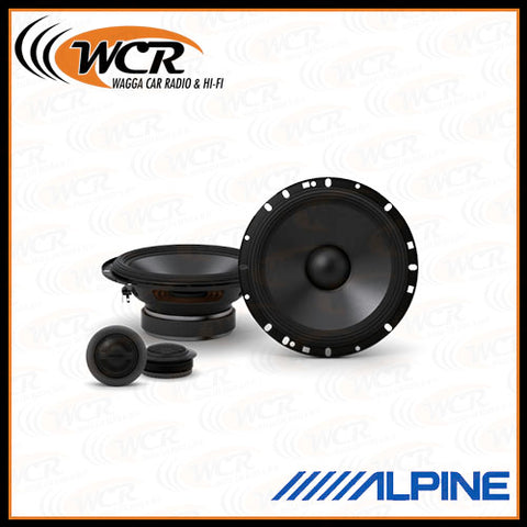 Alpine S-S65C S-Series 6-1/2 Inch 2-Way Component Speaker