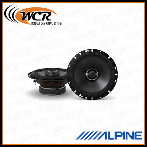 Alpine S-S65 S-Series 6-1/2 Inch 2-Way Coaxial Speaker