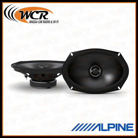 Alpine S-Series S-S69 - 6x9" Coaxial Speakers