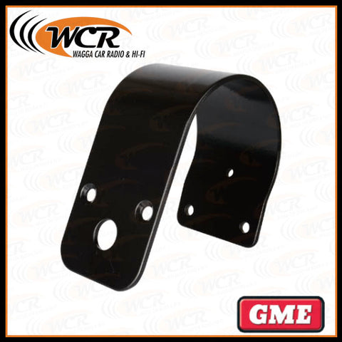 GME MB105B Antenna M/Bracket, B/Bar wrap 76mm (black)