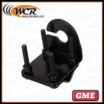 GME MB411B Antenna M/Bracket, mirror mount with slot (Black)