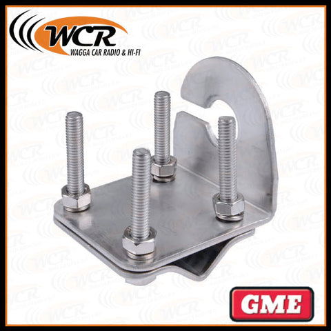 GME MB411SS Antenna M/Bracket, mirror mount with slot