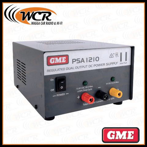 GME PSA1210 11 Amp, Regulated DC Power Supply