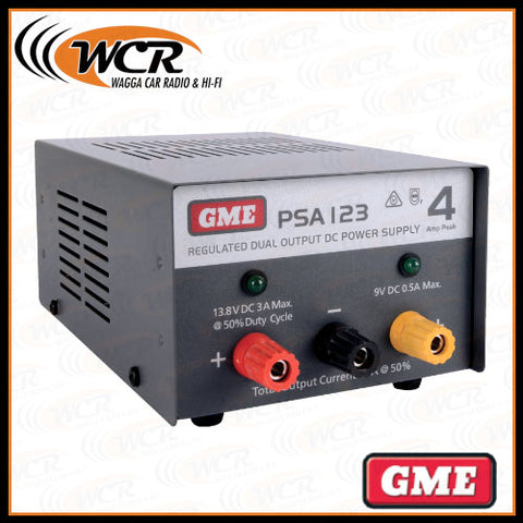 GME PSA123 4 Amp, Regulated DC Power Supply