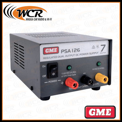 GME PSA126 7 Amp, Regulated DC Power Supply