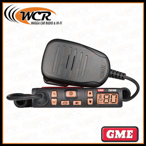 GME TX3100DP Super Compact UHF CB Radio