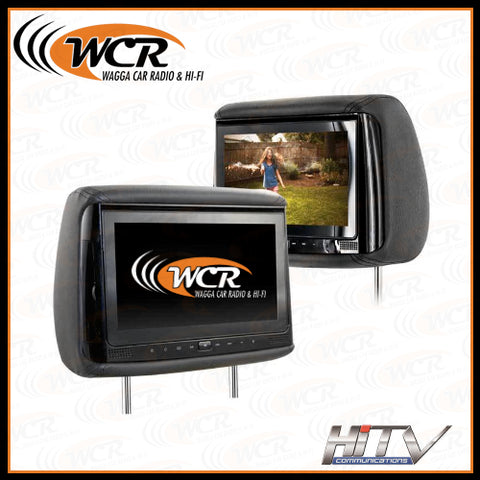 HiTV V900 In-Car Headrest DVD Player (Pair)
