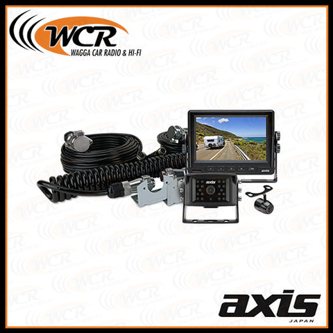 JS5001CK - 5” Heavy Duty LED Monitor With 2 Camera Caravan Kit