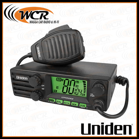 Uniden UH5050 DIN Size UHF CB Mobile