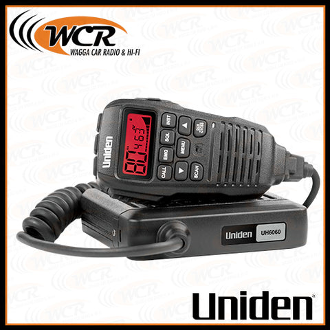 Uniden UH6060 Mini Compact UHF CB
