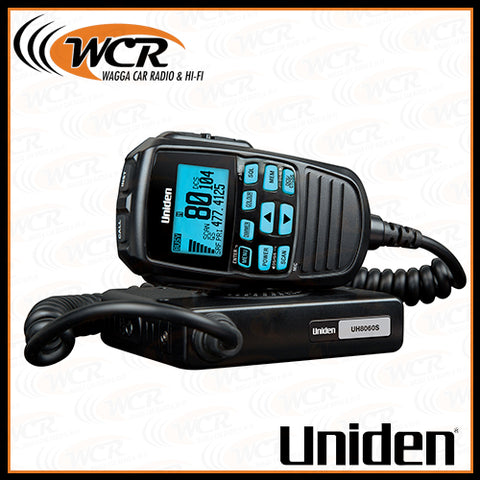 Uniden UH8060S Mini Compact Size UHF CB Mobile